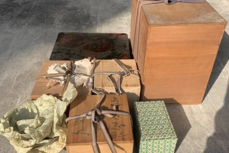 岡山市北区庭瀬：茶道具等を出張買取させていただきました。の画像