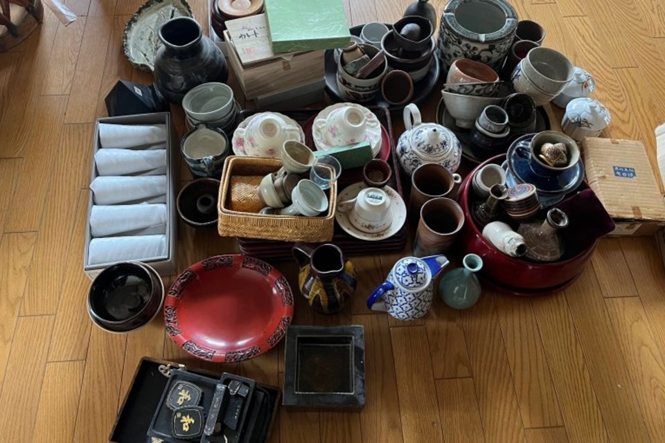 倉敷市帯江:備前焼,花瓶,茶碗,工芸品,ギフトなど多数を出張査定,買取しました。の画像