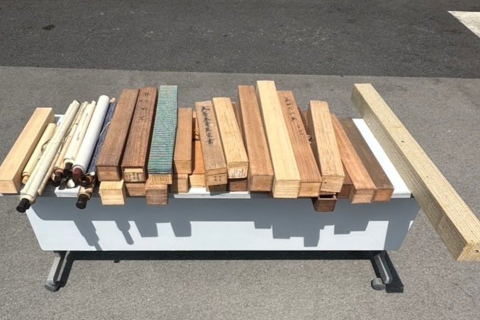 倉敷市大高:掛軸,絵画,美術品など多数を出張査定,買取しました。の画像