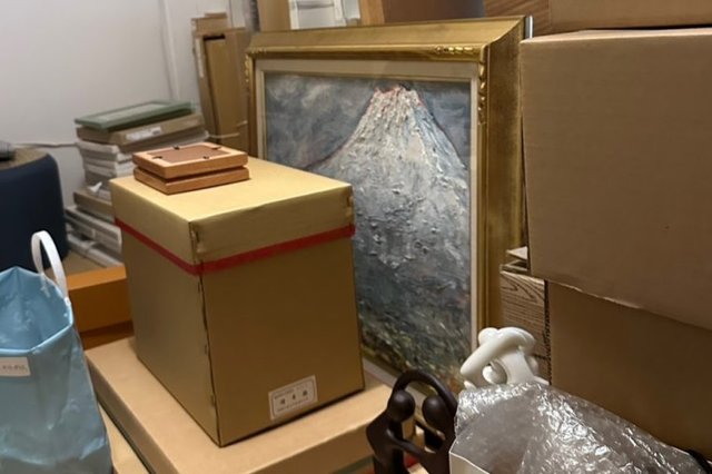 岡山市北区久米:骨董品,美術品,工芸品,茶道具,備前焼,絵画,掛軸など多数を出張査定,買取(訪問)しました。の画像