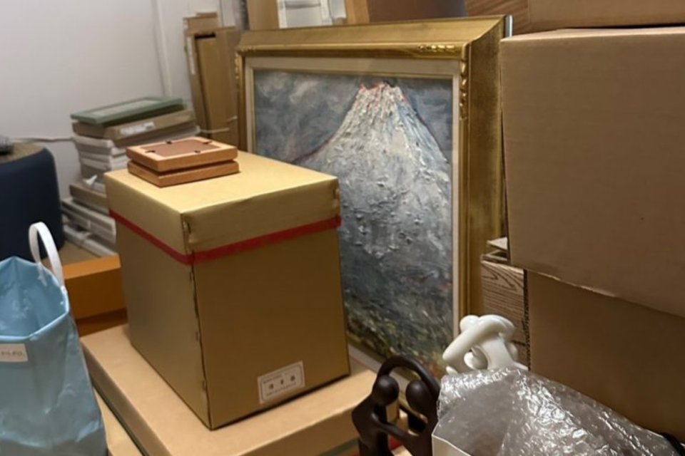 岡山市北区久米:骨董品,美術品,工芸品,茶道具,備前焼,絵画,掛軸など多数を出張査定,買取(訪問)しました。の画像