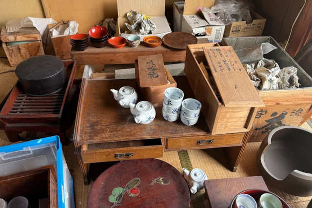 【岡山市北区吉備津】茶道具、工芸品、食器類など多数を出張査定,出張買取(訪問)致しましたの画像
