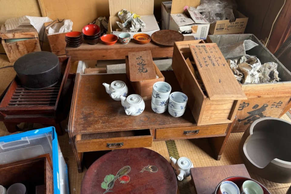 【岡山市北区吉備津】茶道具、工芸品、食器類など多数を出張査定,出張買取(訪問)致しましたの画像