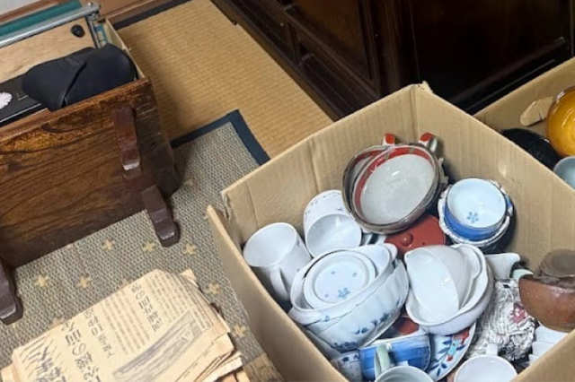 【岡山市中区平井】骨董品、茶道具、食器など多数を出張査定、出張買取(訪問)致しました｜蔵の美の画像