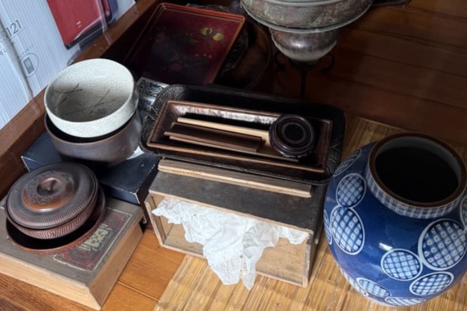 【岡山県玉野市】骨董品、美術品、工芸品、茶道具、民具など多数を出張査定、出張買取(訪問)いたしましたの画像