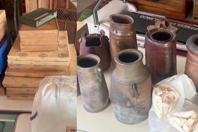 岡山県総社市：備前焼、美術品、工芸品を出張査定、出張買取(訪問)いたしました｜蔵の美の画像