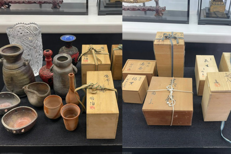 【買取実績】岡山県岡山市北区今保のお客様より備前焼の鉢や花入れを店頭買取いたしました｜倉敷の骨董買取 蔵の美の買取｜岡山・倉敷