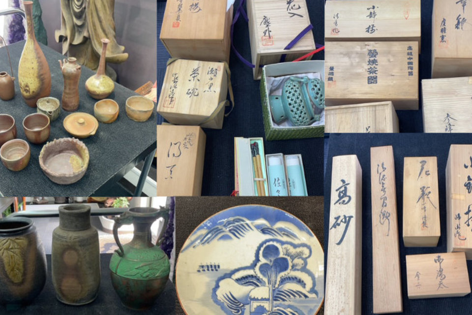 【買取実績】岡山市中区福泊のお客様より備前焼、煎茶道具、香炉、茶器、花入れを店頭買取いたしました｜倉敷の骨董買取 蔵の美の買取｜岡山・倉敷