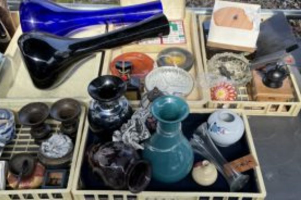 倉敷市玉島爪崎:掛軸,花瓶,仏具,染付など多数を出張査定、買取させて頂きました。の画像